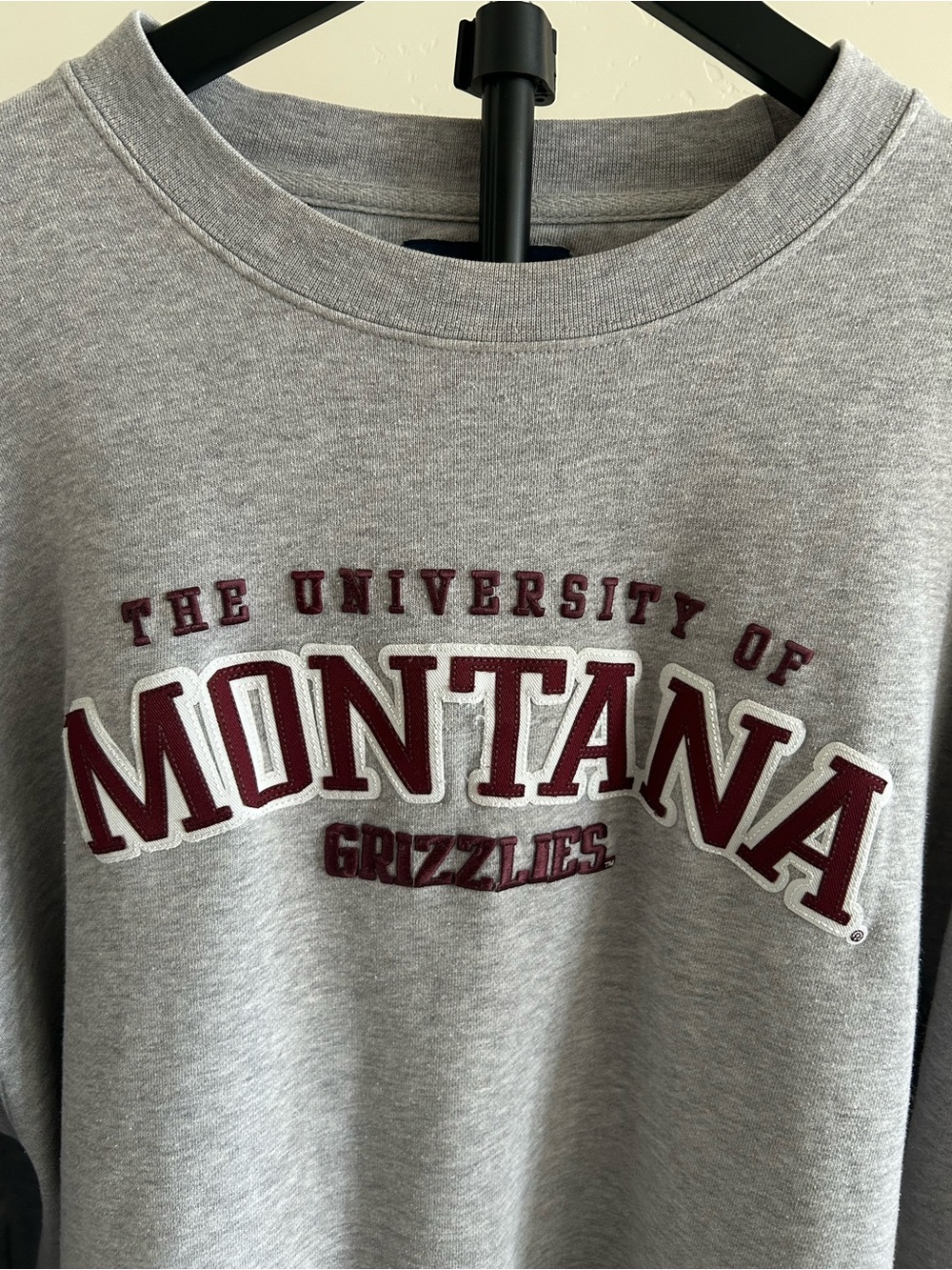 Jansport University of Montana Grizzlies Gray Crewneck Sweatshirt XXL